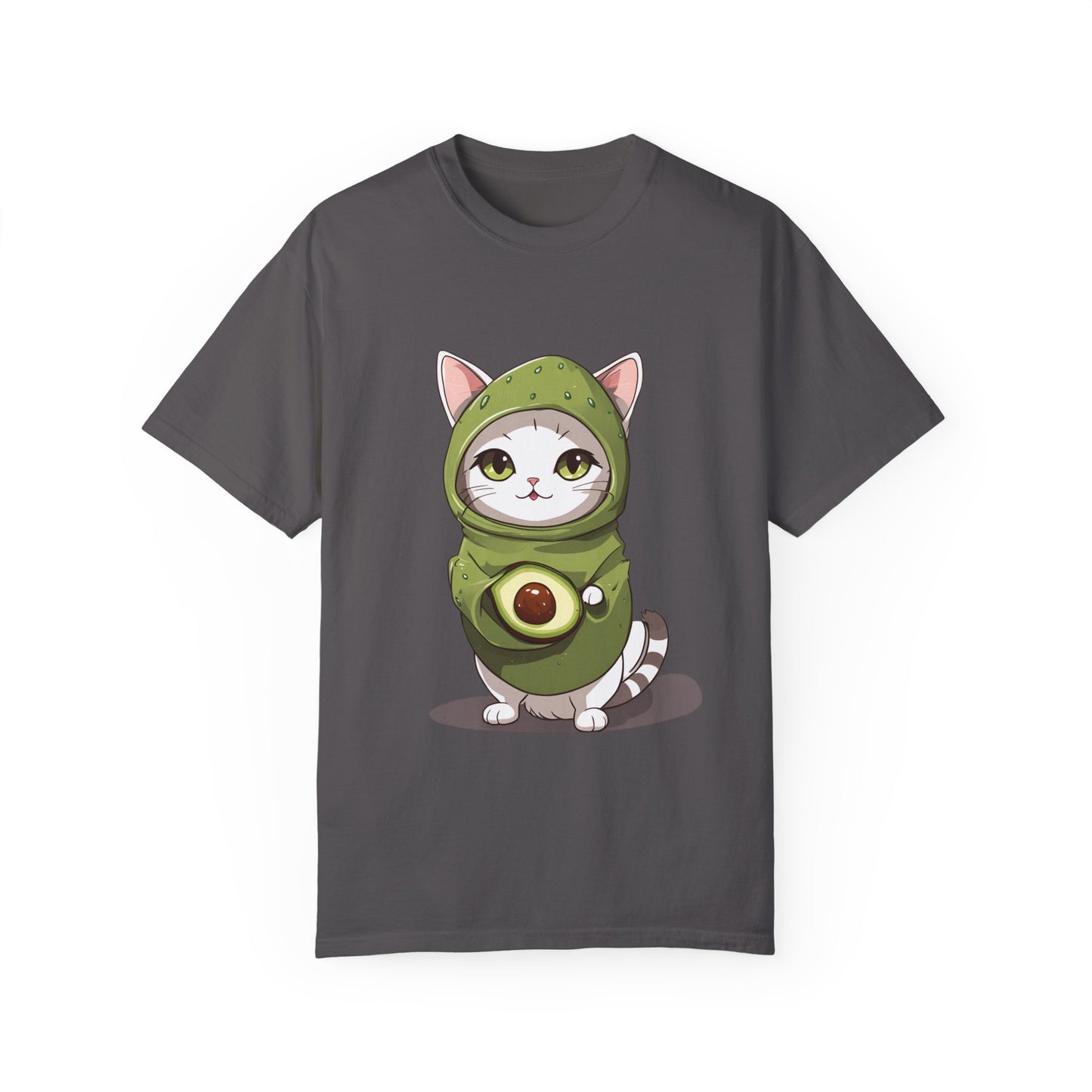 Avocado Unisex Cute Cat T-shirt, Avocato Unisex Tee, Summer Clothes for Women and Men, Short Sleeve T-shirt, Womenswear, Menswear, 2024 Trendy Outfits, Graphic Tees, Holiday Outfits2024