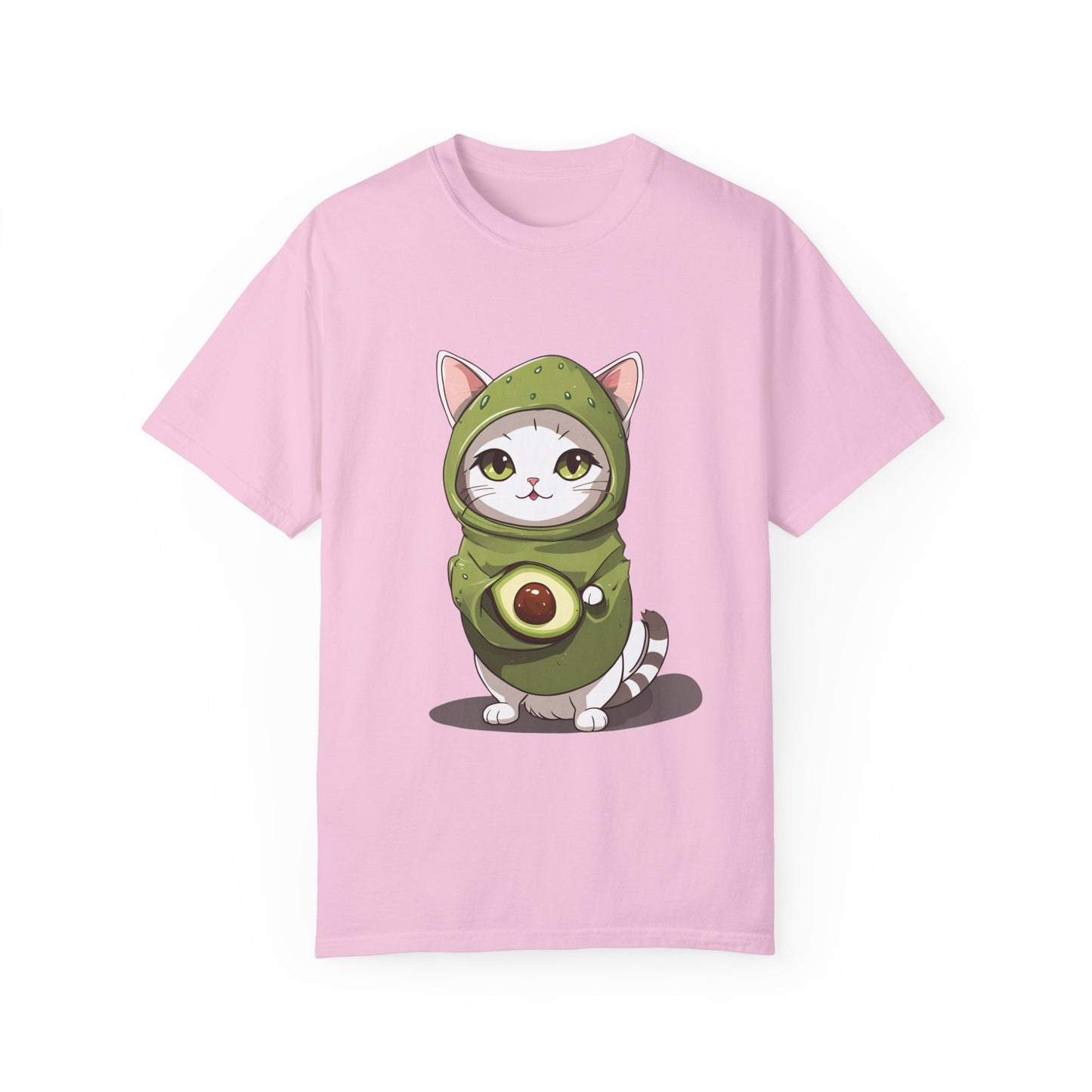 Avocado Unisex Cute Cat T-shirt, Avocato Unisex Tee, Summer Clothes for Women and Men, Short Sleeve T-shirt, Womenswear, Menswear, 2024 Trendy Outfits, Graphic Tees, Holiday Outfits2024